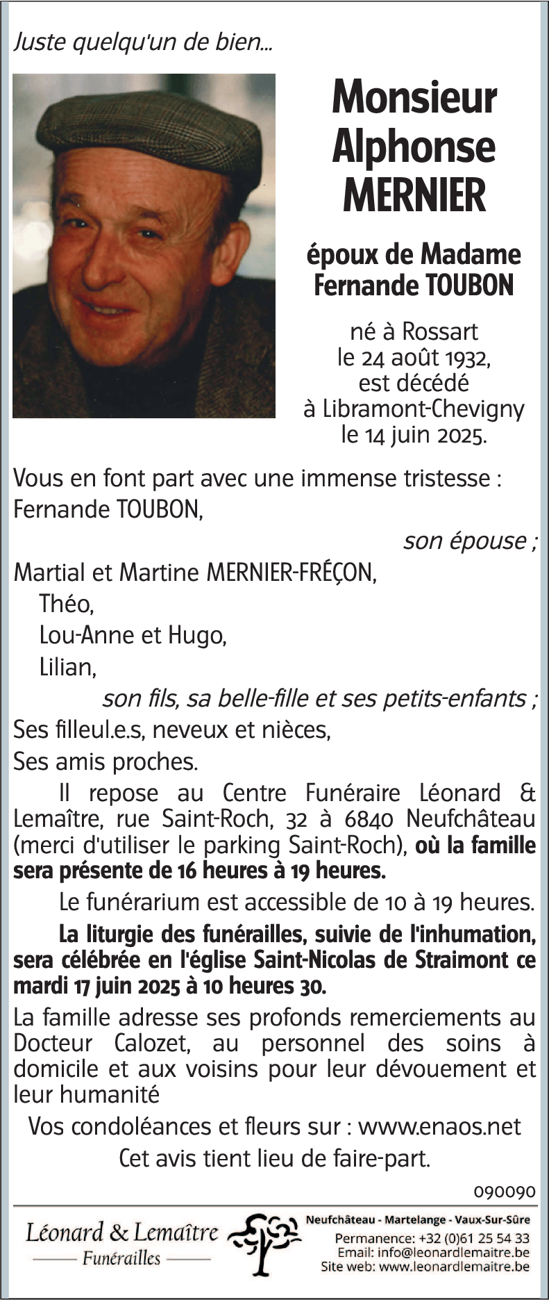 Alphonse MERNIER