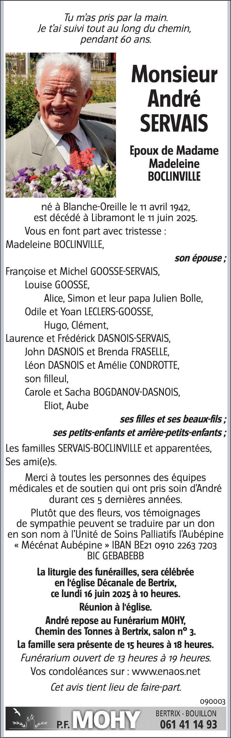 André SERVAIS