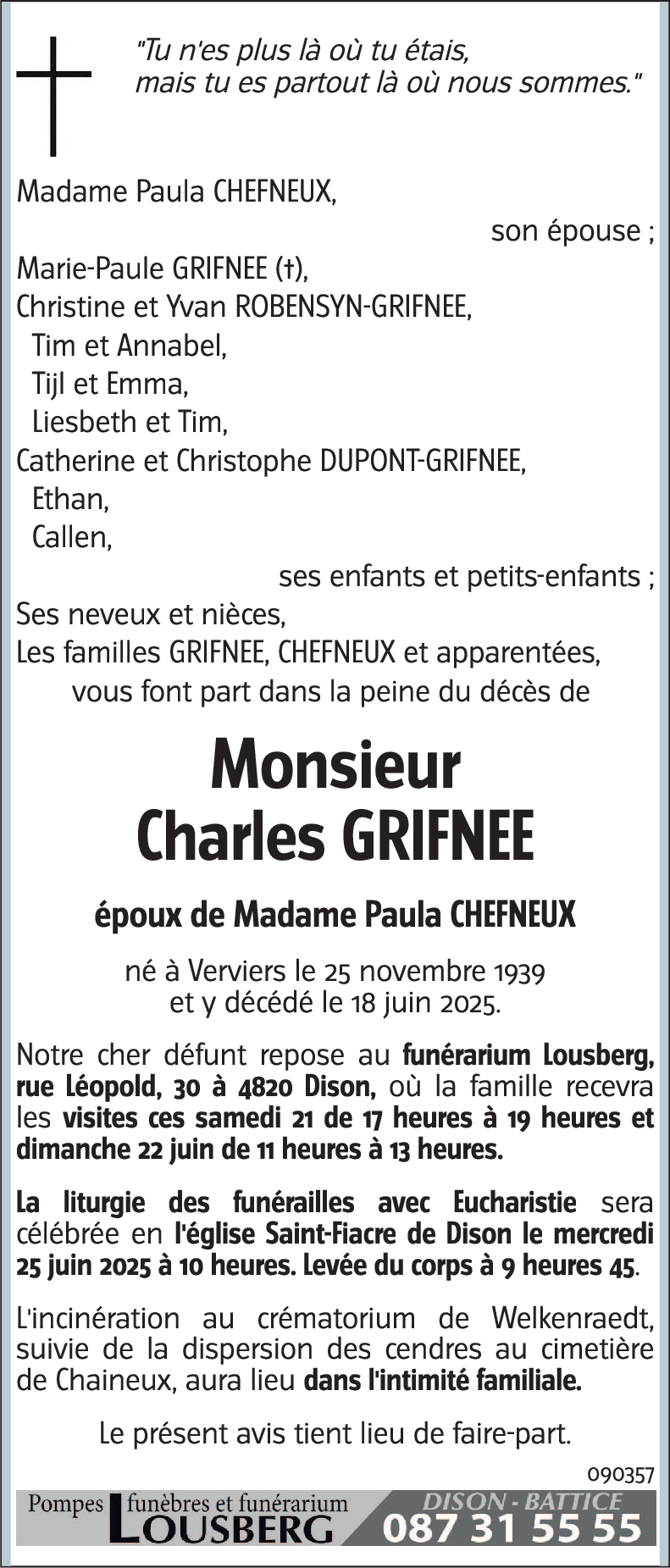 Charles GRIFNEE