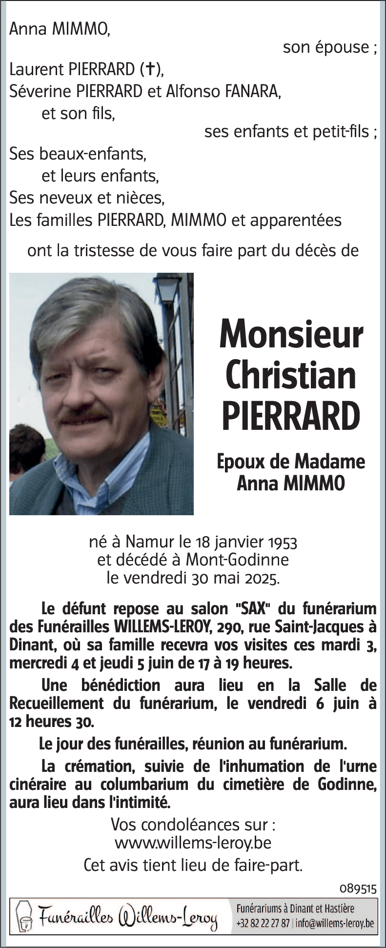 Christian PIERRARD