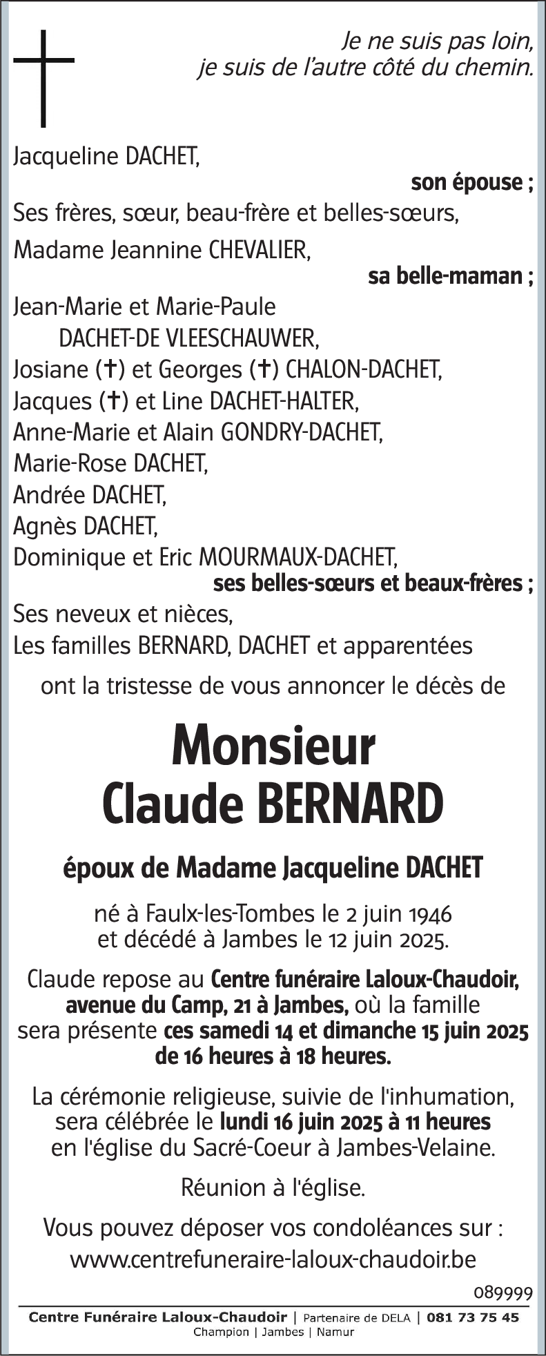 Claude BERNARD