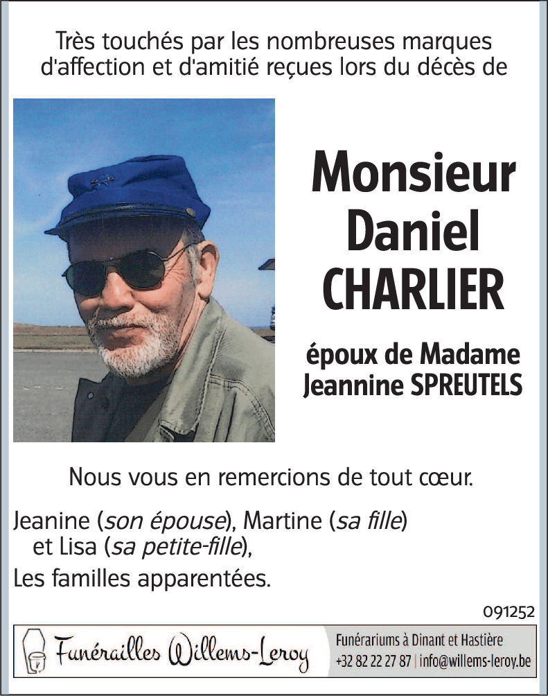 Daniel CHARLIER