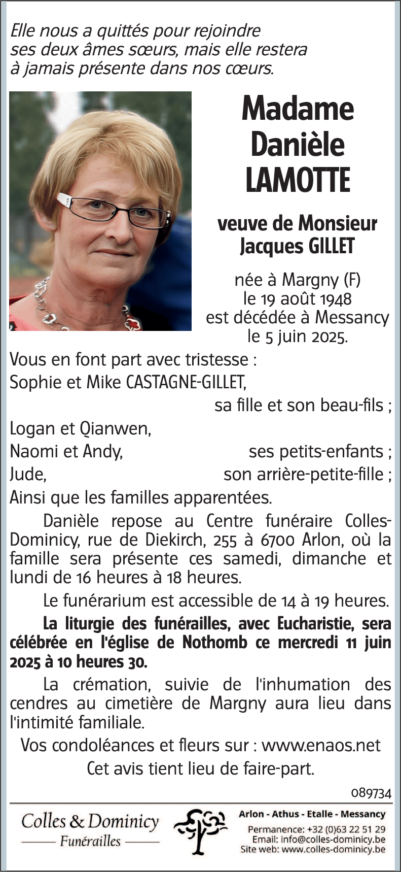 Danièle LAMOTTE