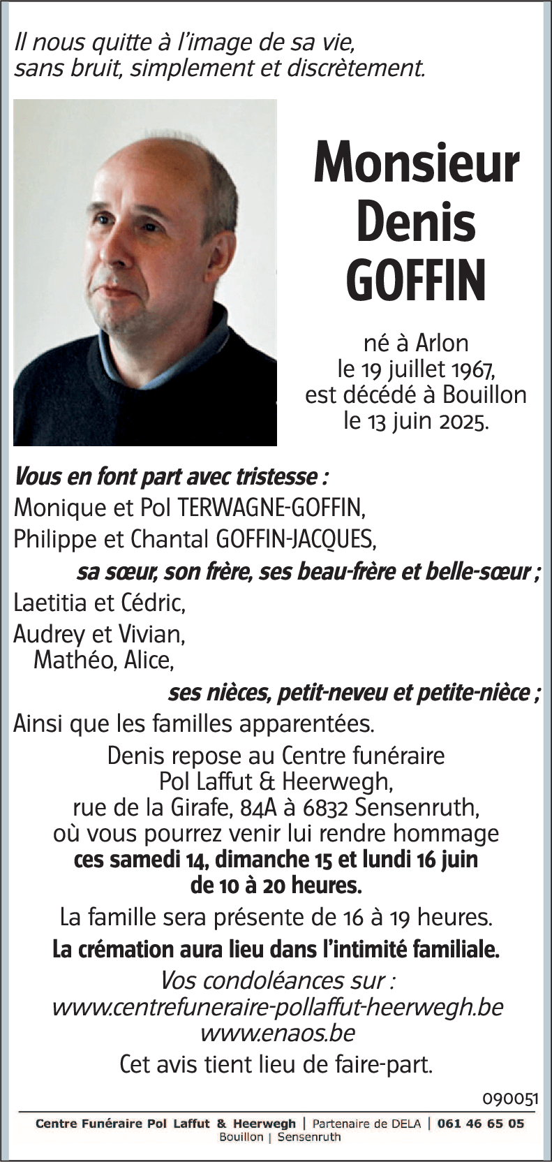 Denis GOFFIN