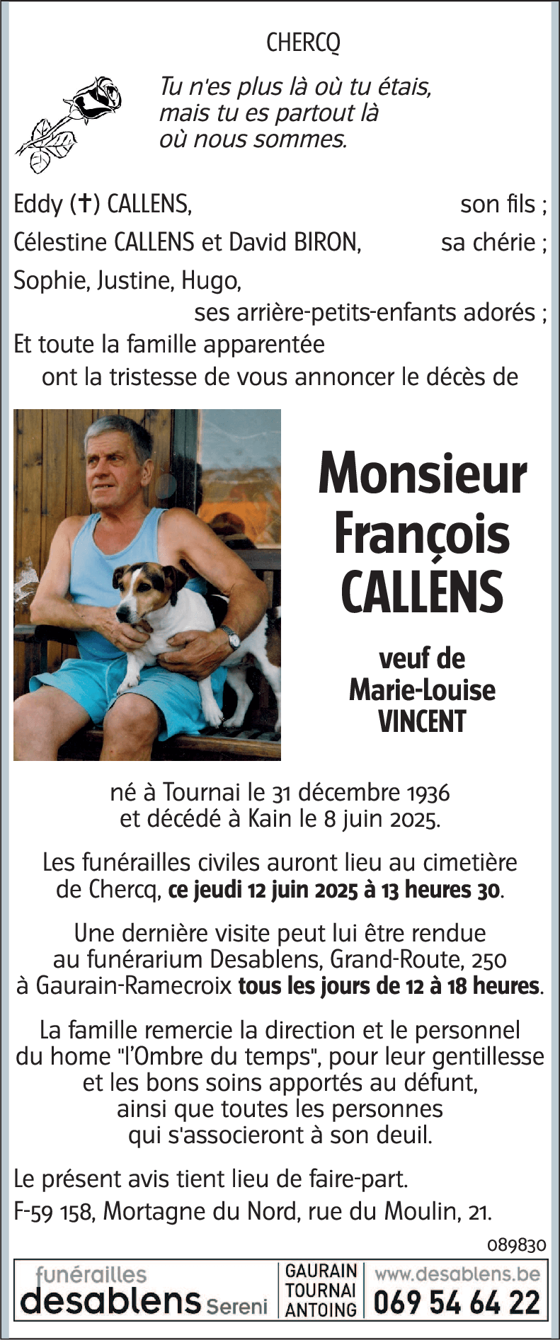 François CALLENS