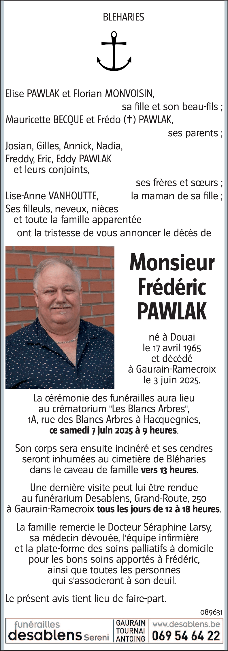 Frédéric PAWLAK