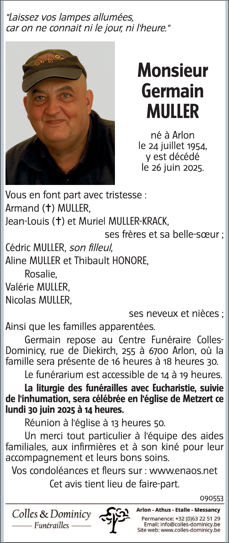 Germain MULLER