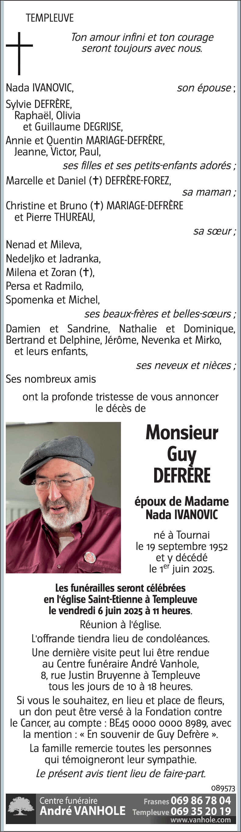 Guy DEFRÈRE