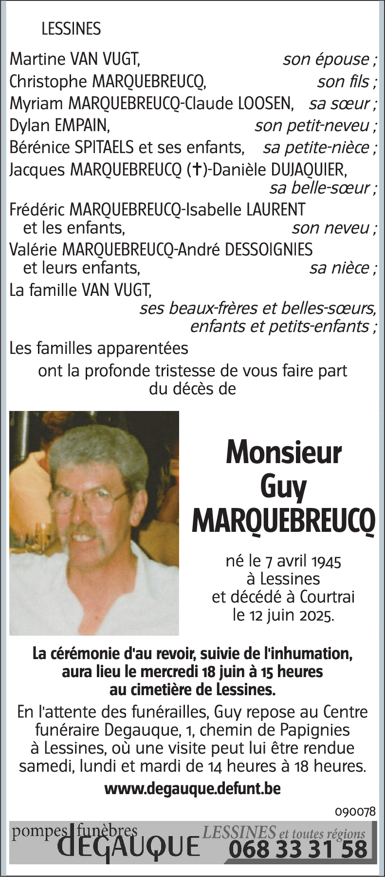 Guy MARQUEBREUCQ