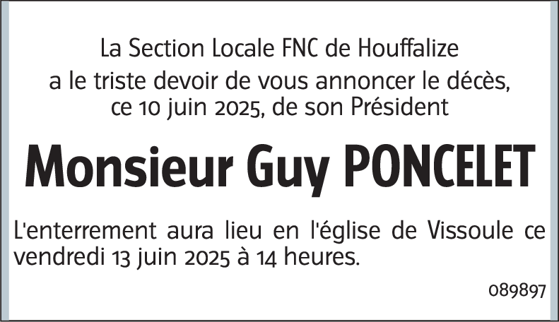 Guy PONCELET