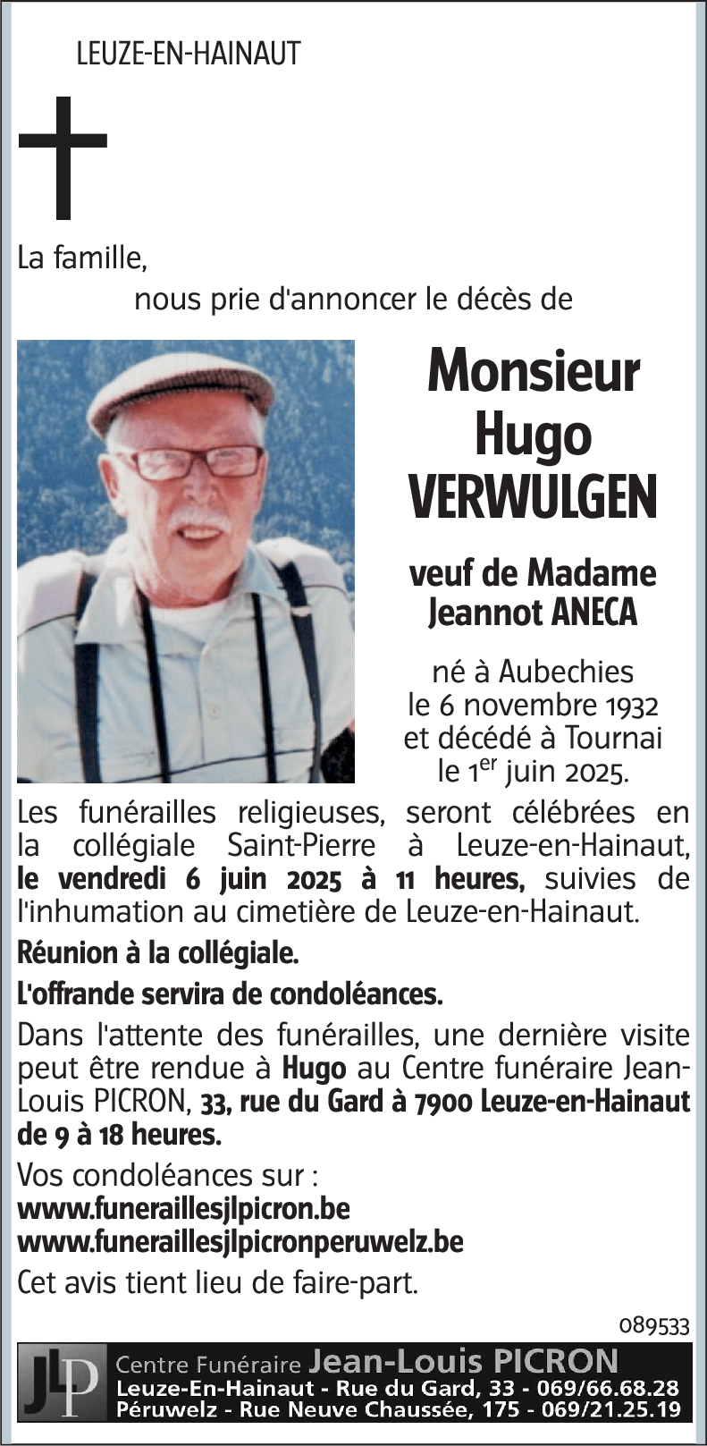 Hugo VERWULGEN
