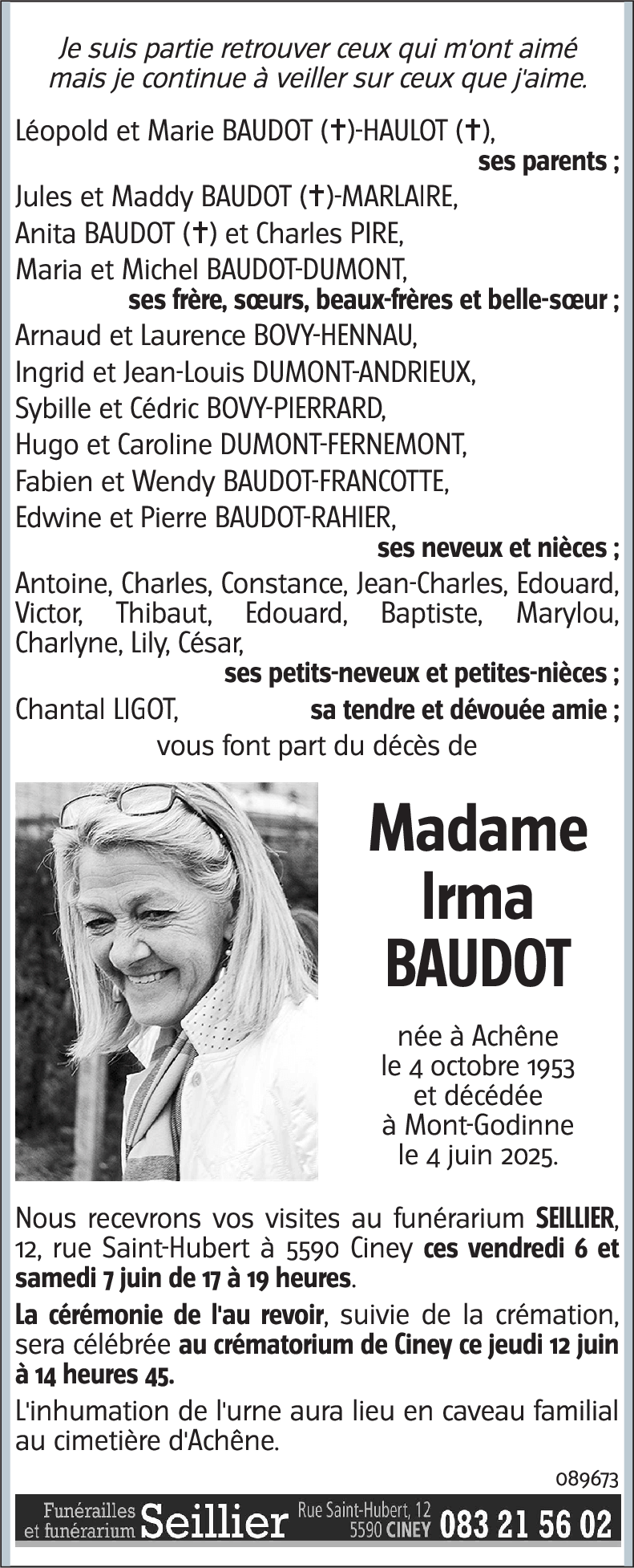 Irma BAUDOT