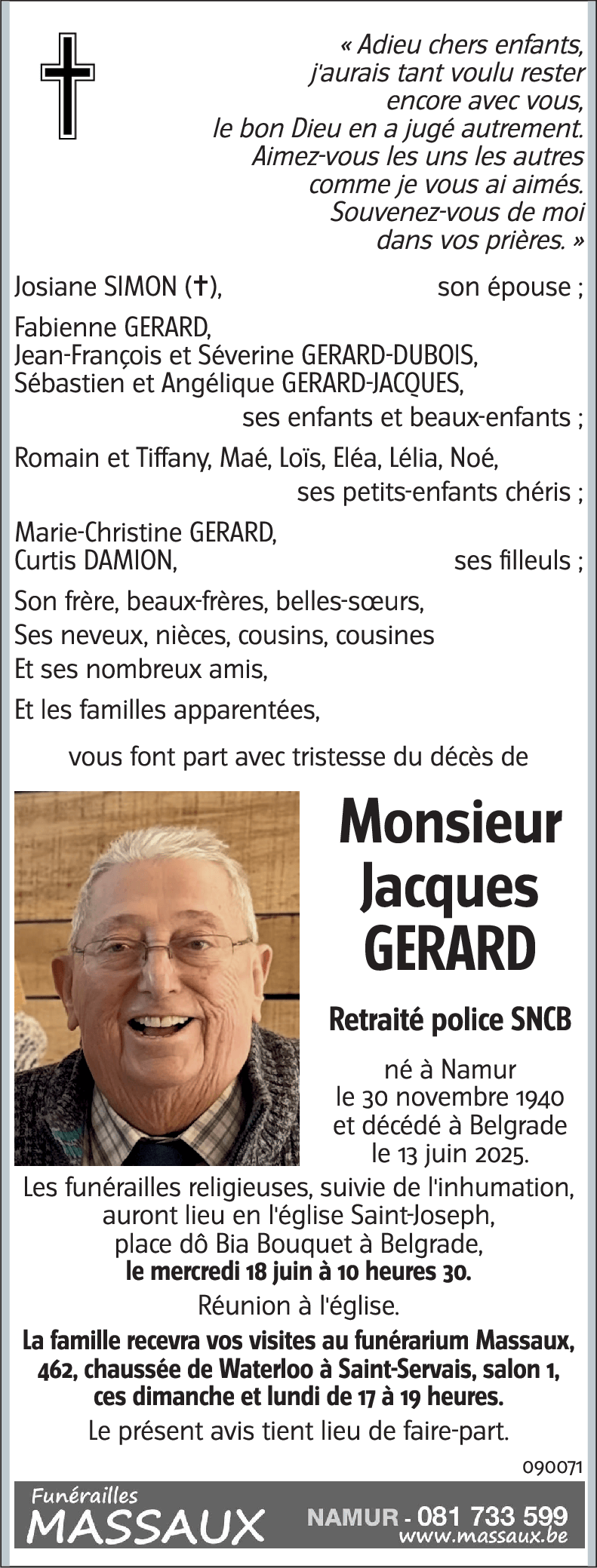Jacques GERARD