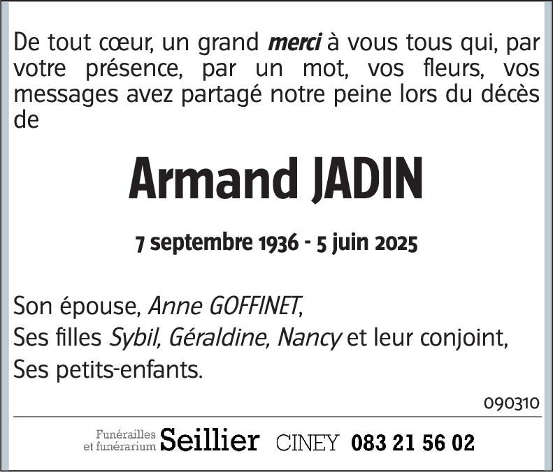 JADIN Armand