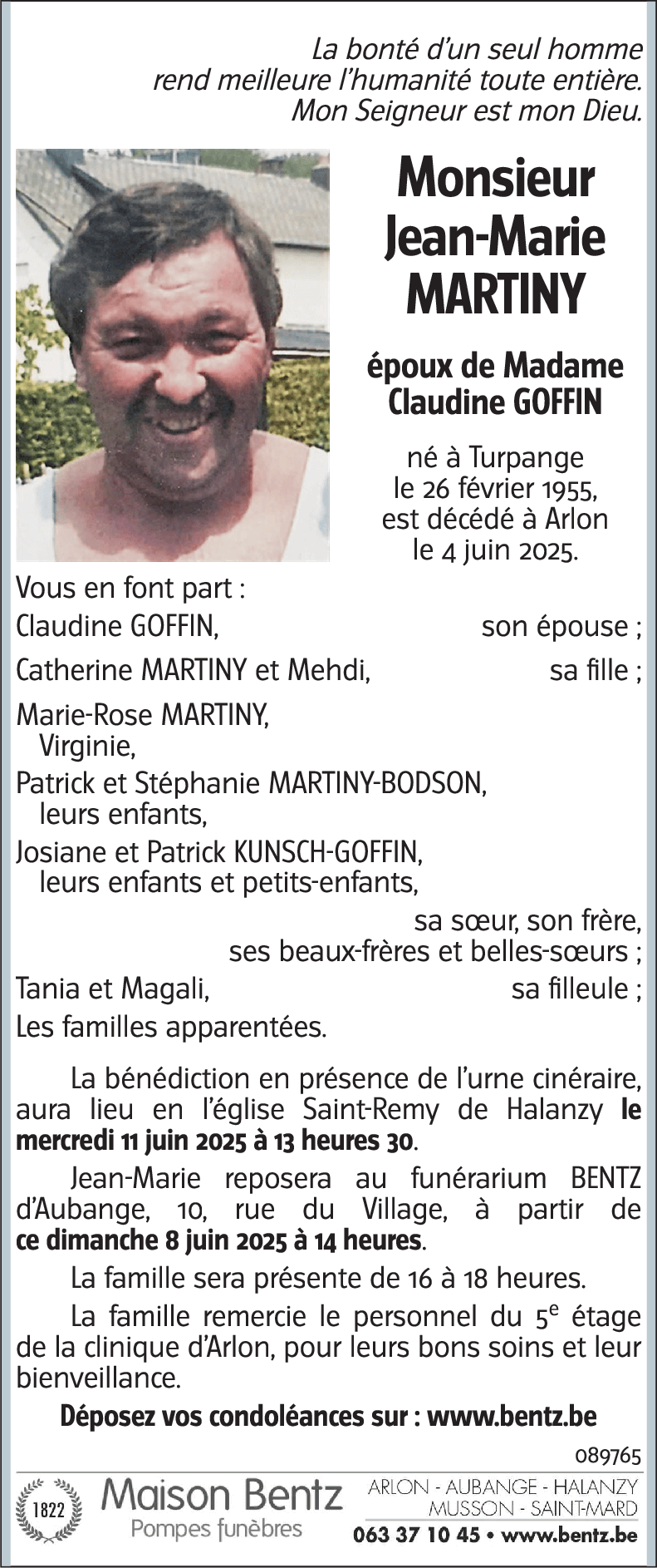Jean-Marie MARTINY