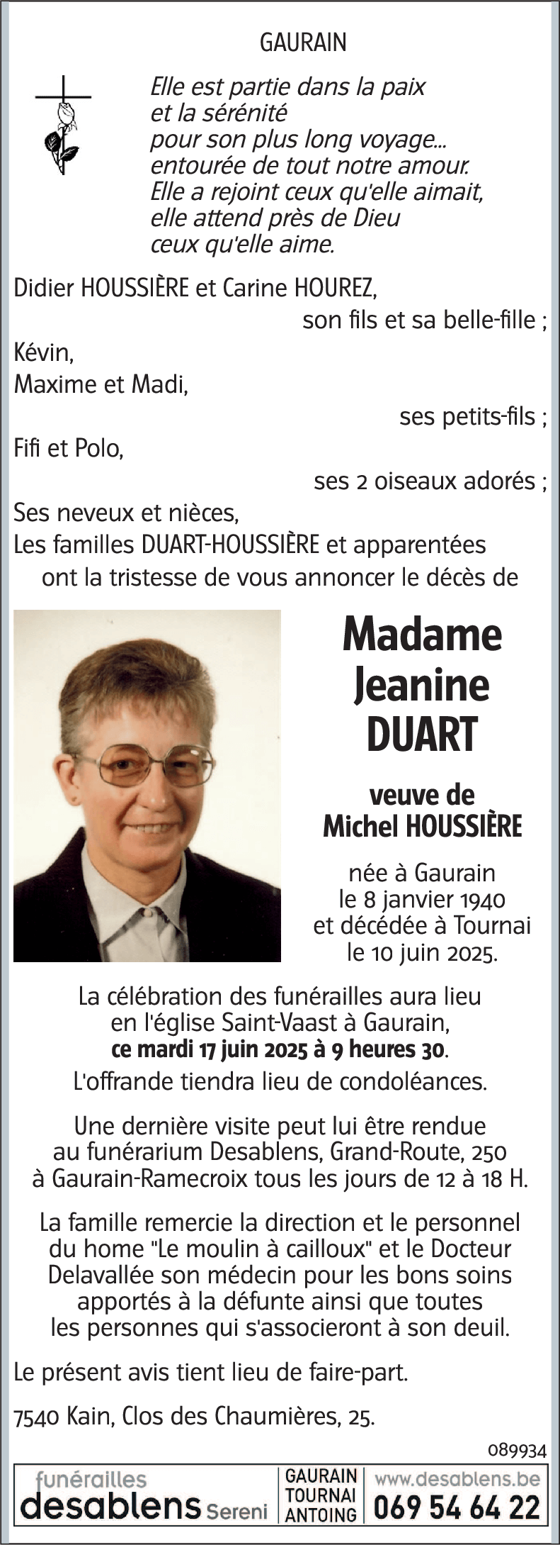 Jeanine DUART