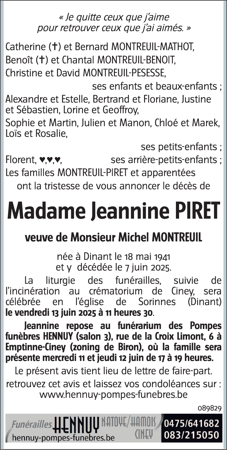 Jeannine Piret