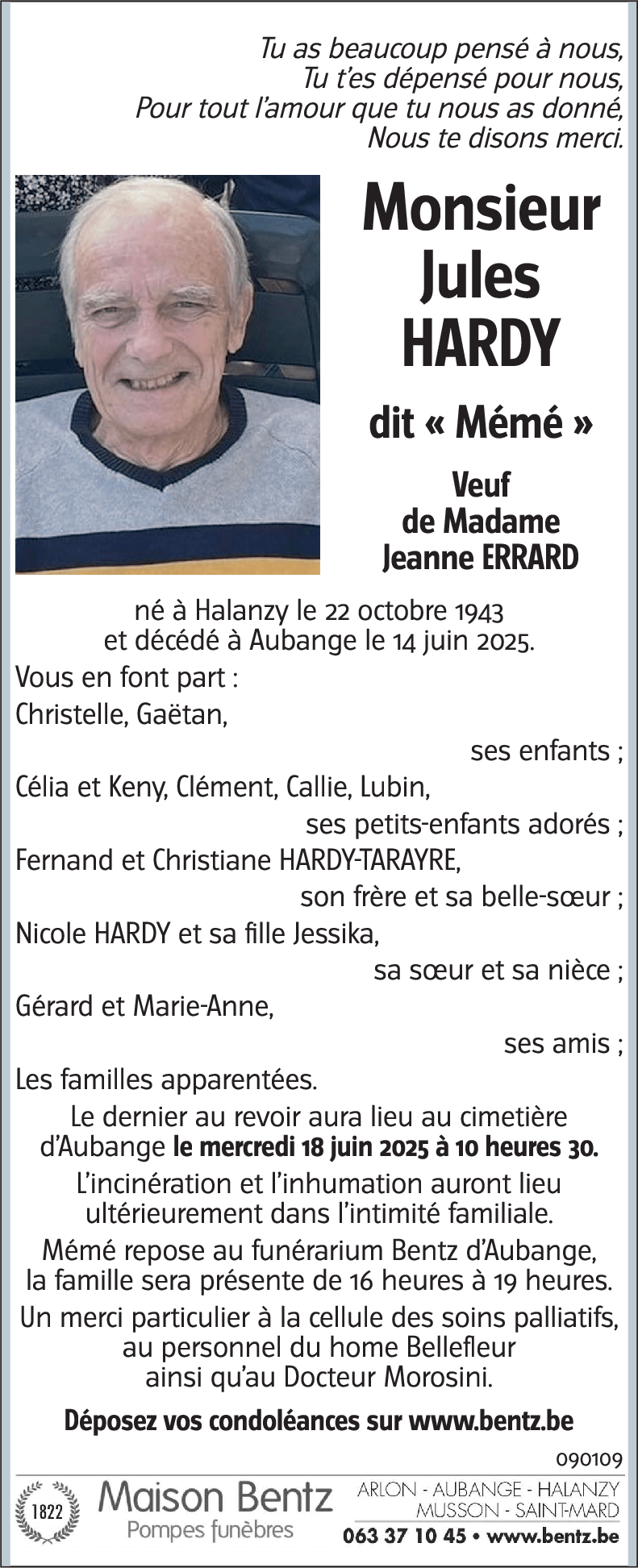 Jules HARDY