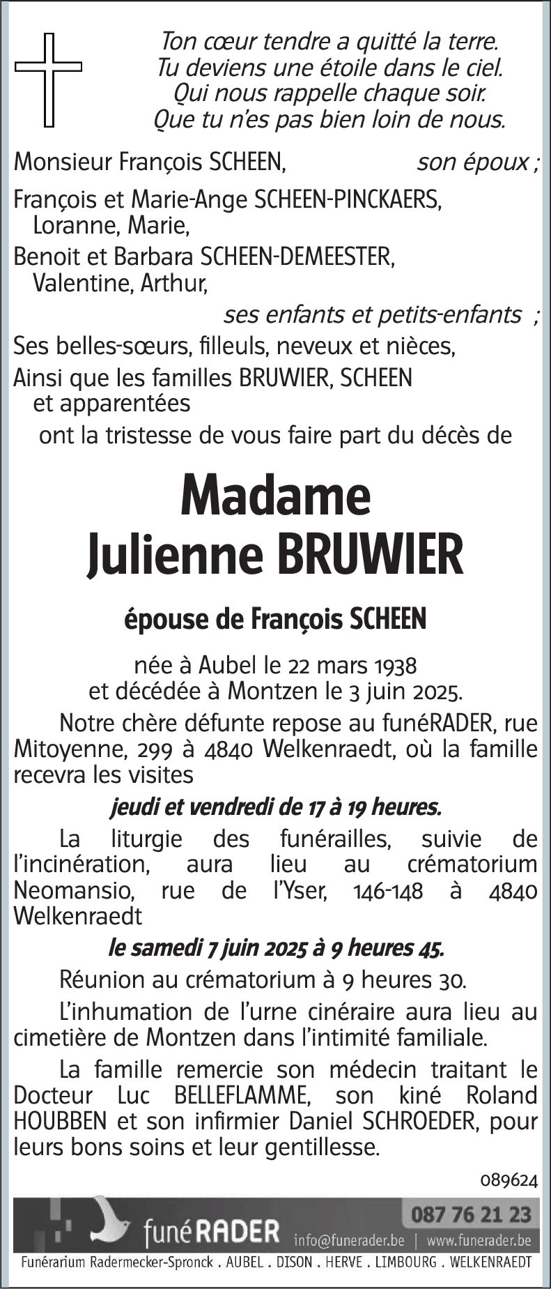 Julienne BRUWIER