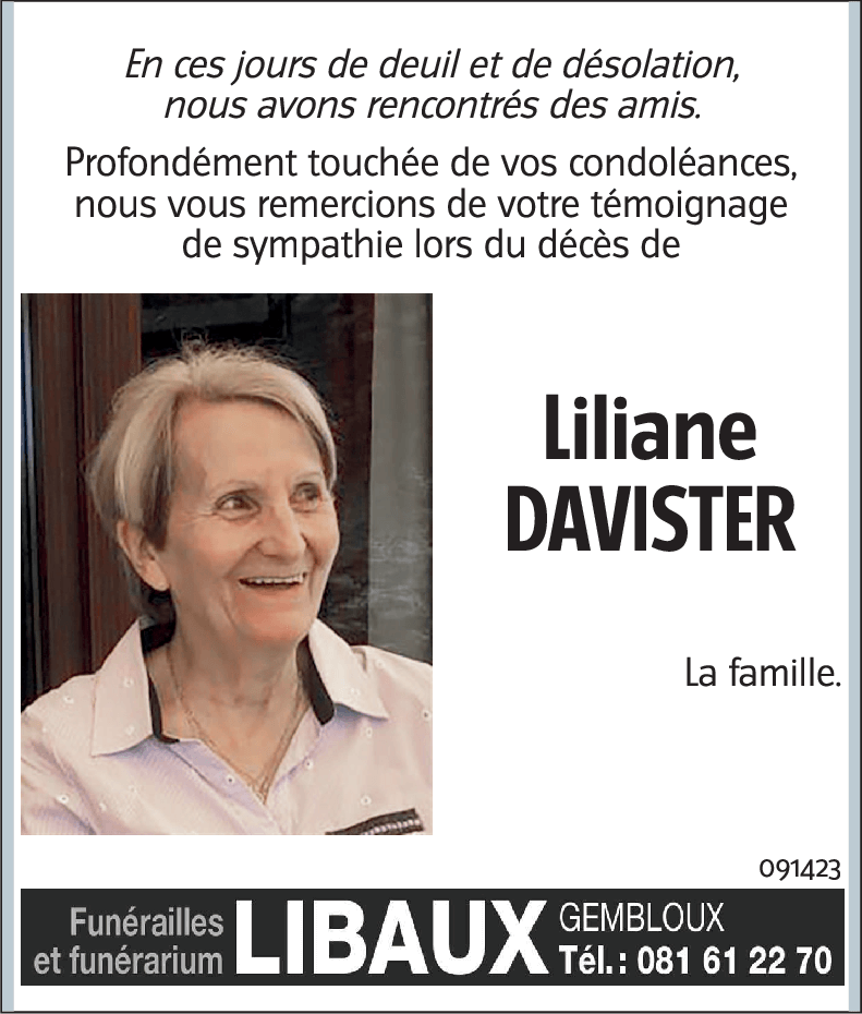 Liliane Davister