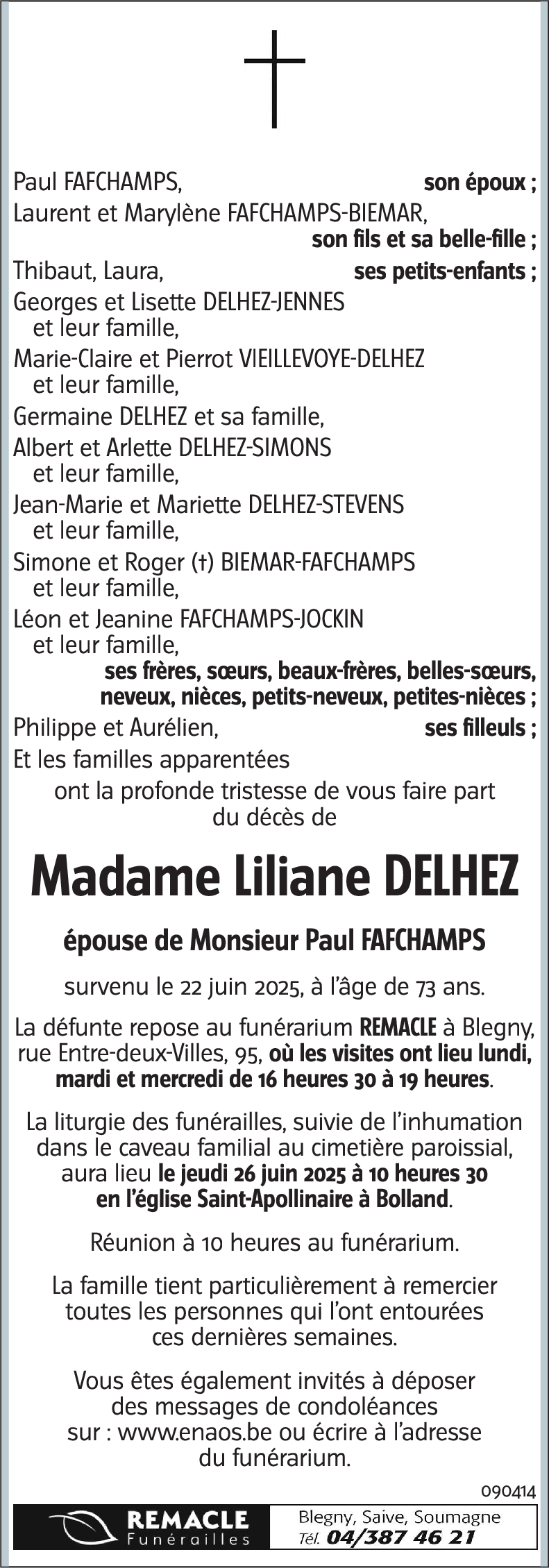Liliane DELHEZ