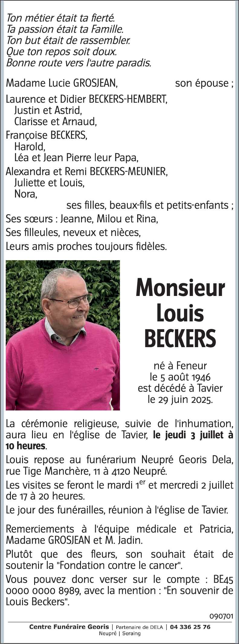 Louis BECKERS