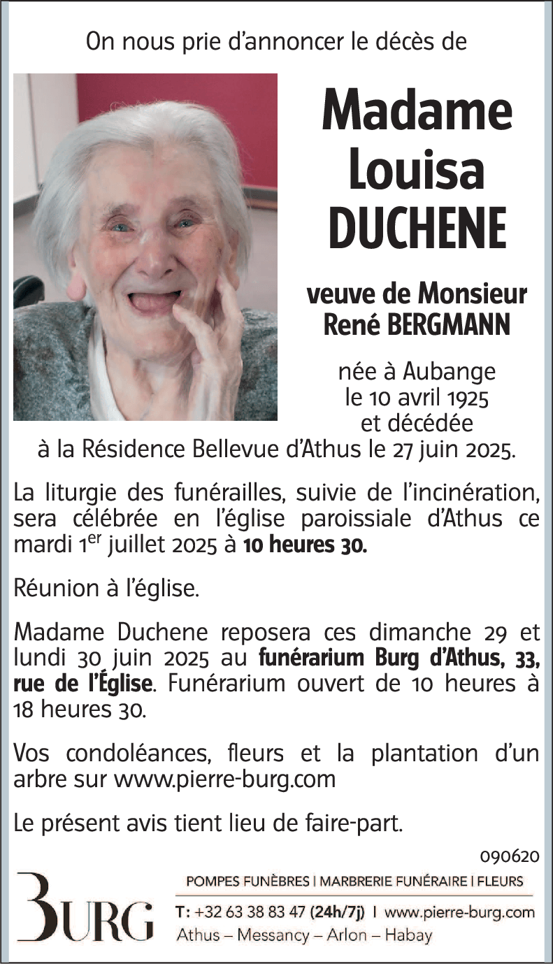 Louisa DUCHENE