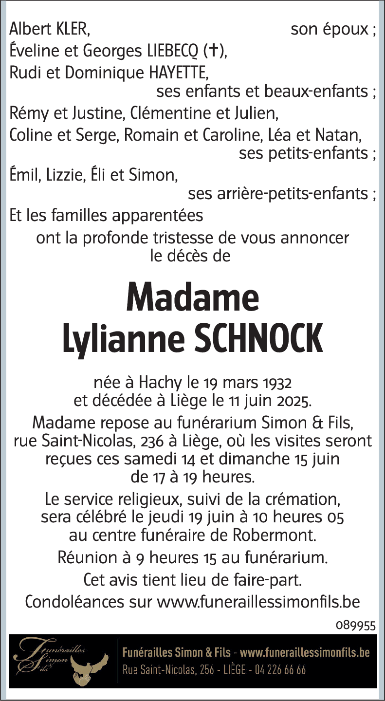 Lylianne SCHNOCK