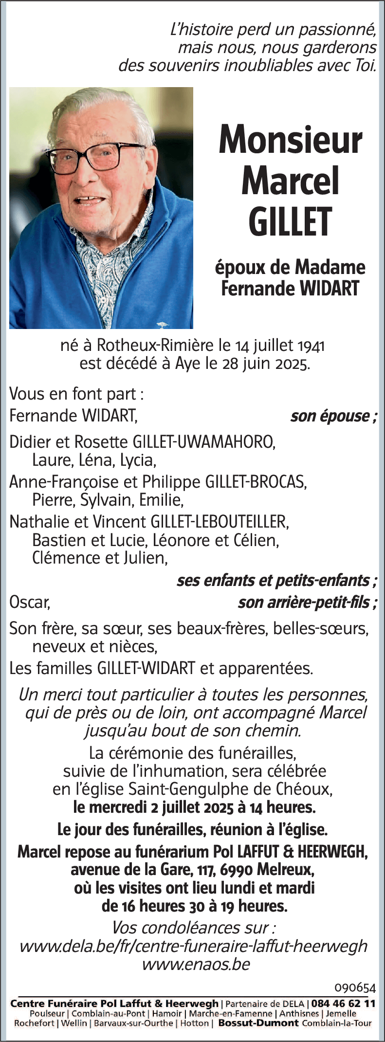 Marcel GILLET