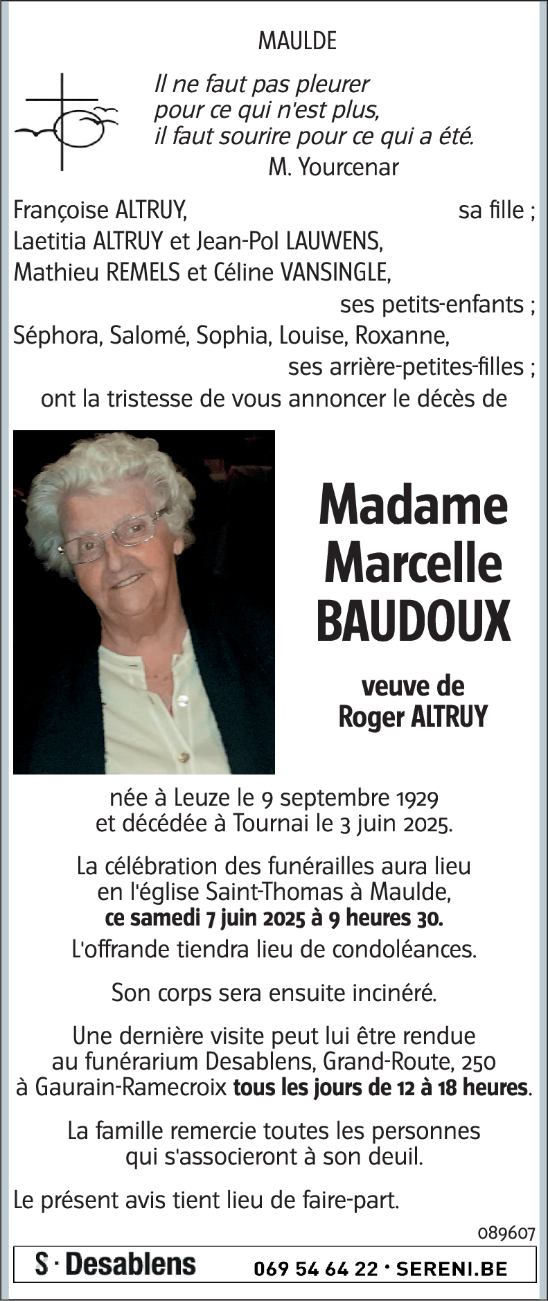 Marcelle Baudoux