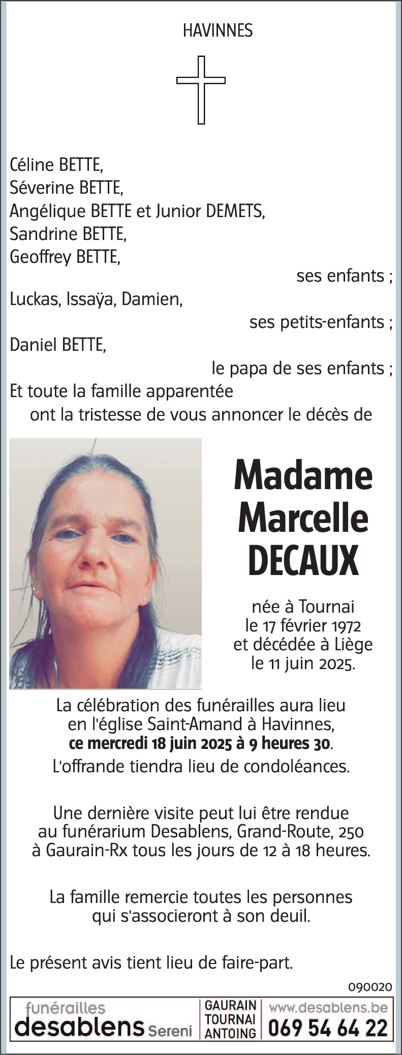 Marcelle DECAUX
