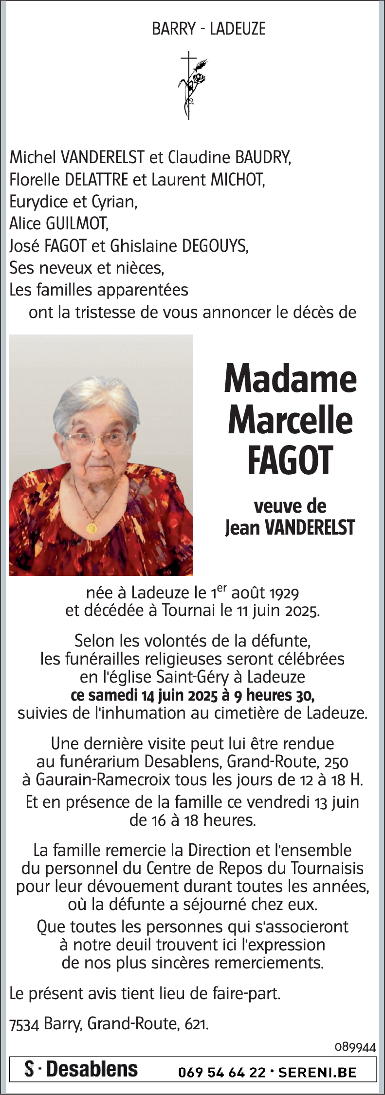 Marcelle Fagot