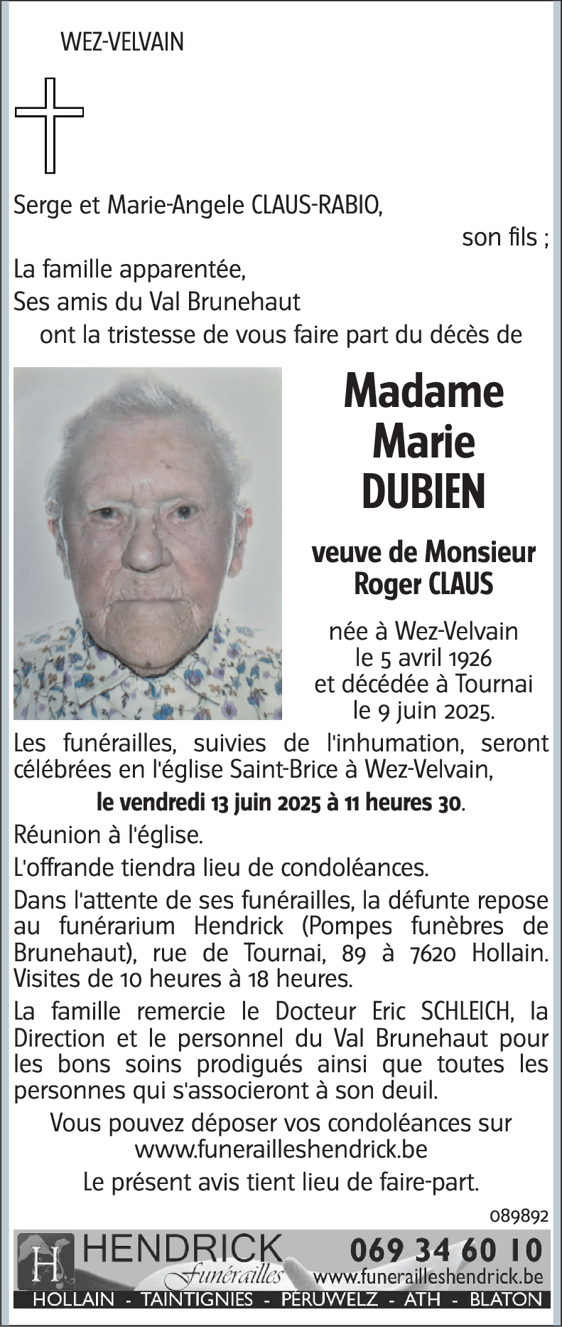 Marie Dubien