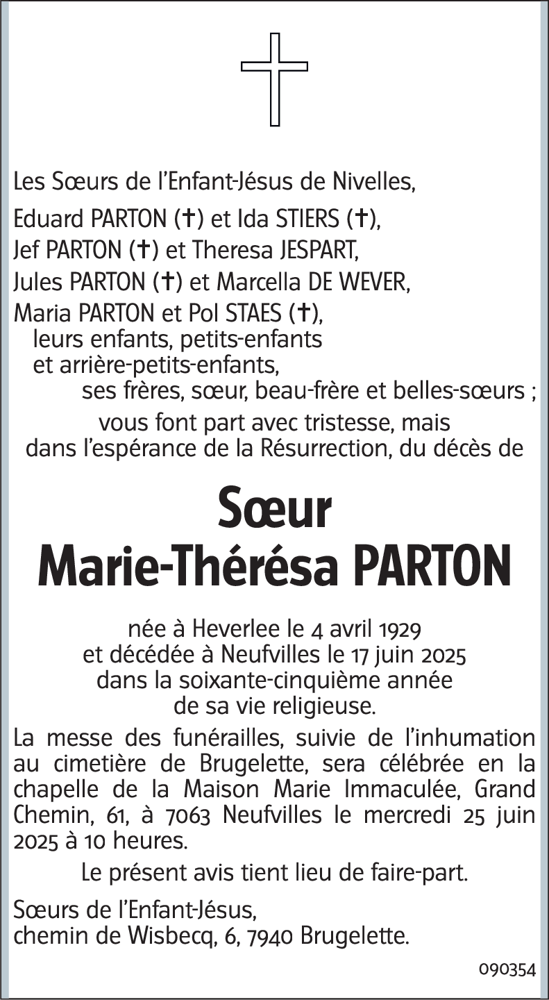 Marie-Thérésa PARTON