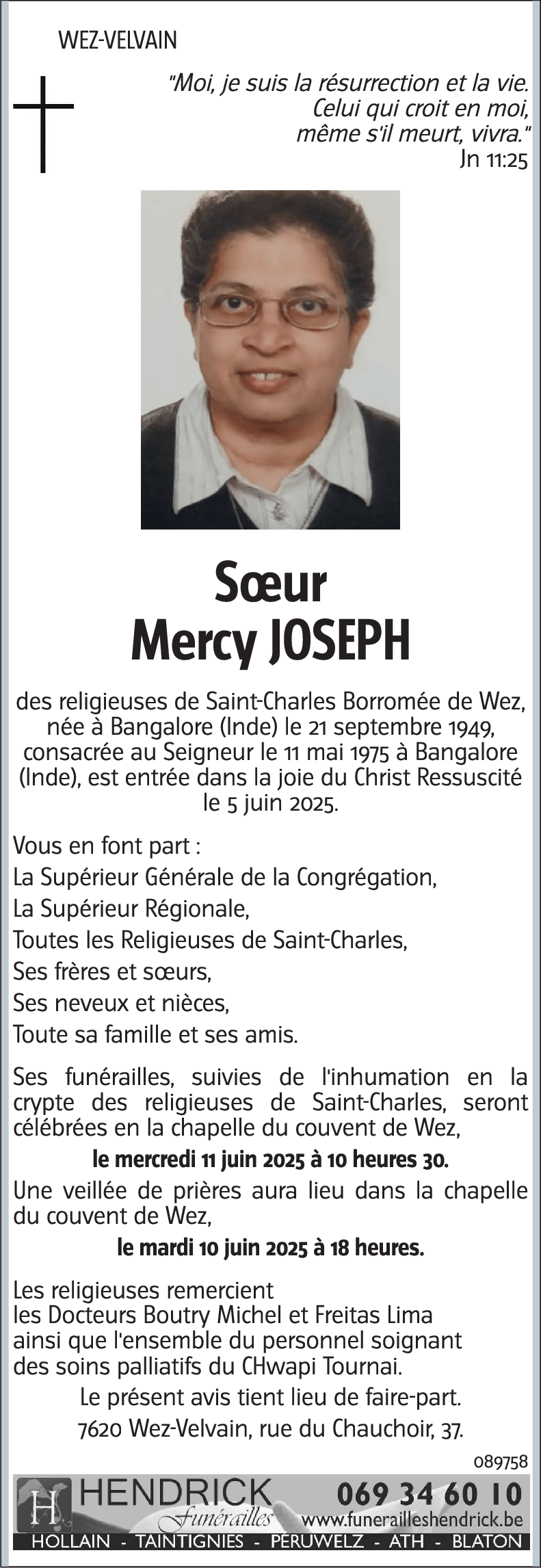 Mercy JOSEPH