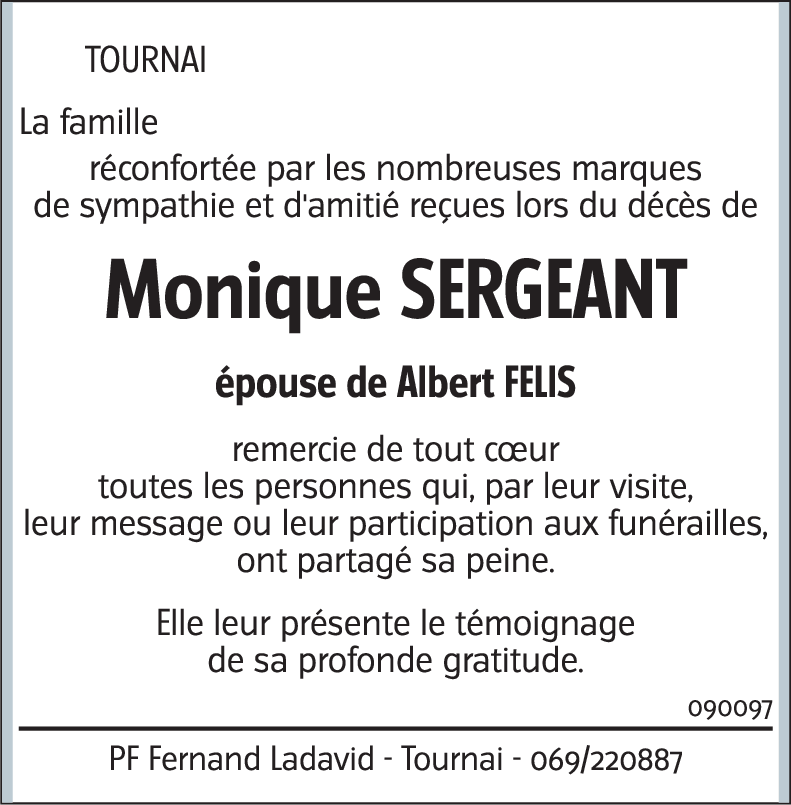 Monique SERGEANT