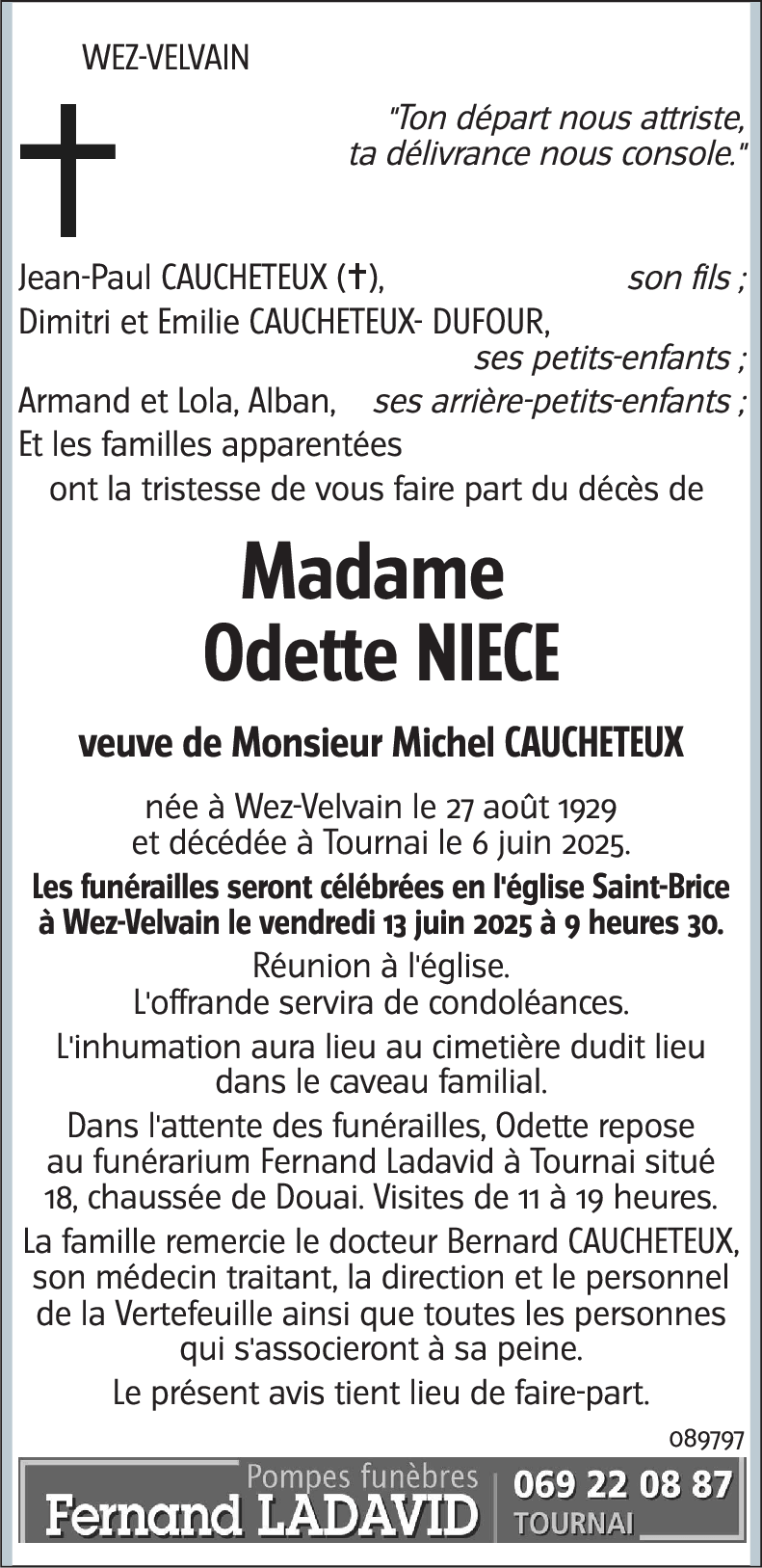 Odette NIECE