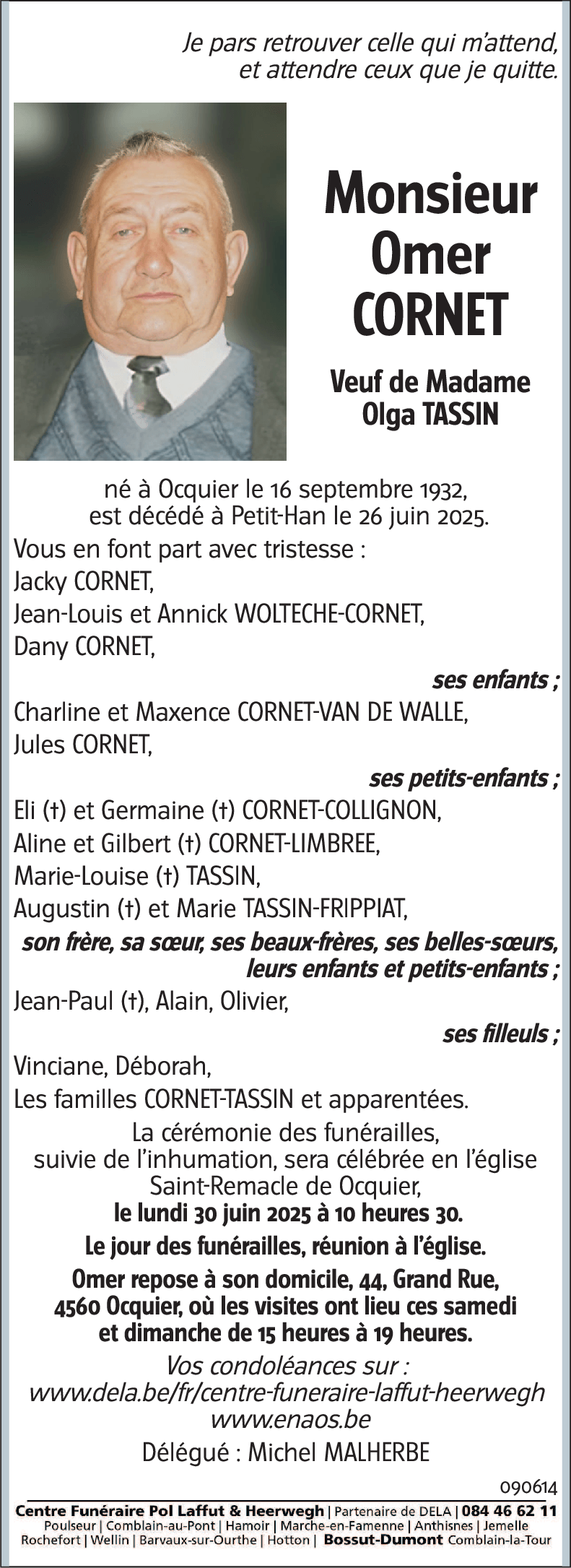 Omer CORNET