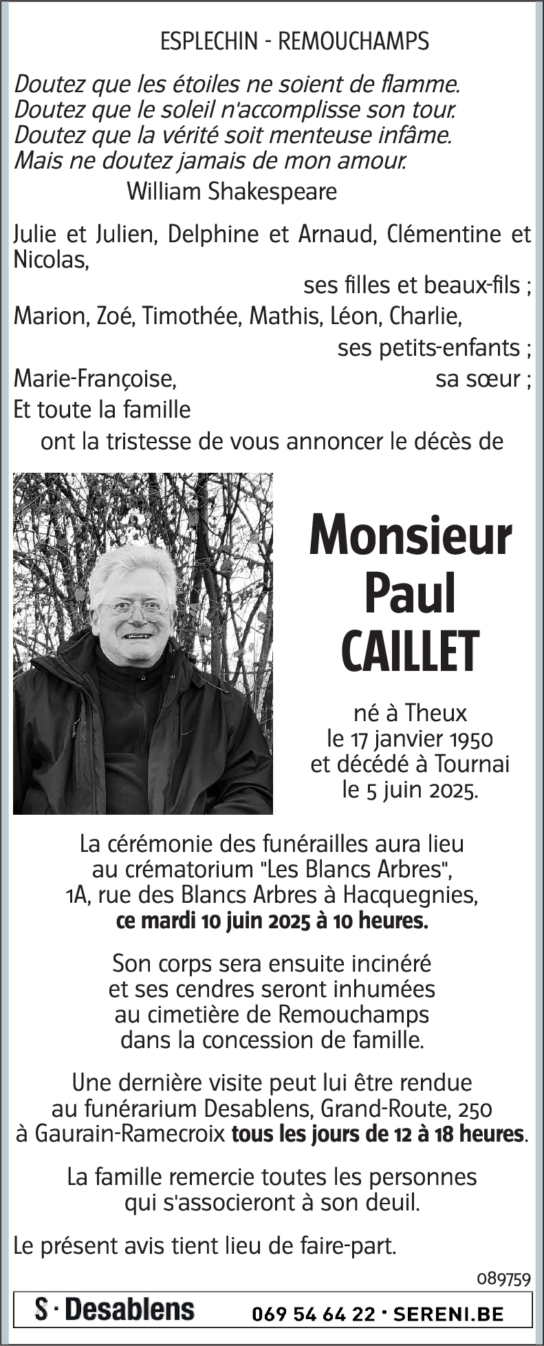 Paul Caillet