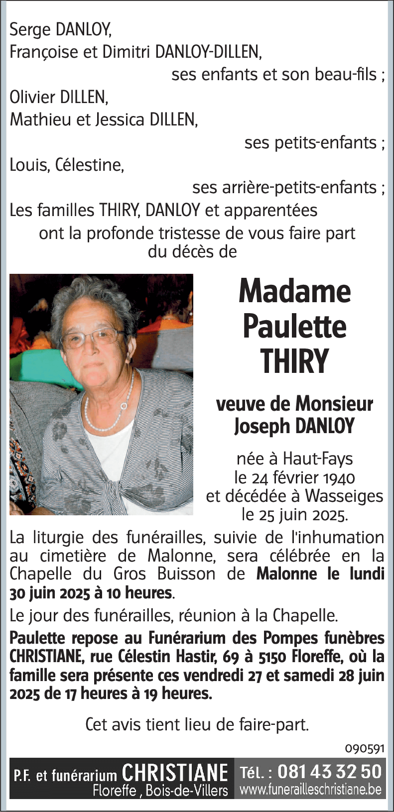 Paulette THIRY