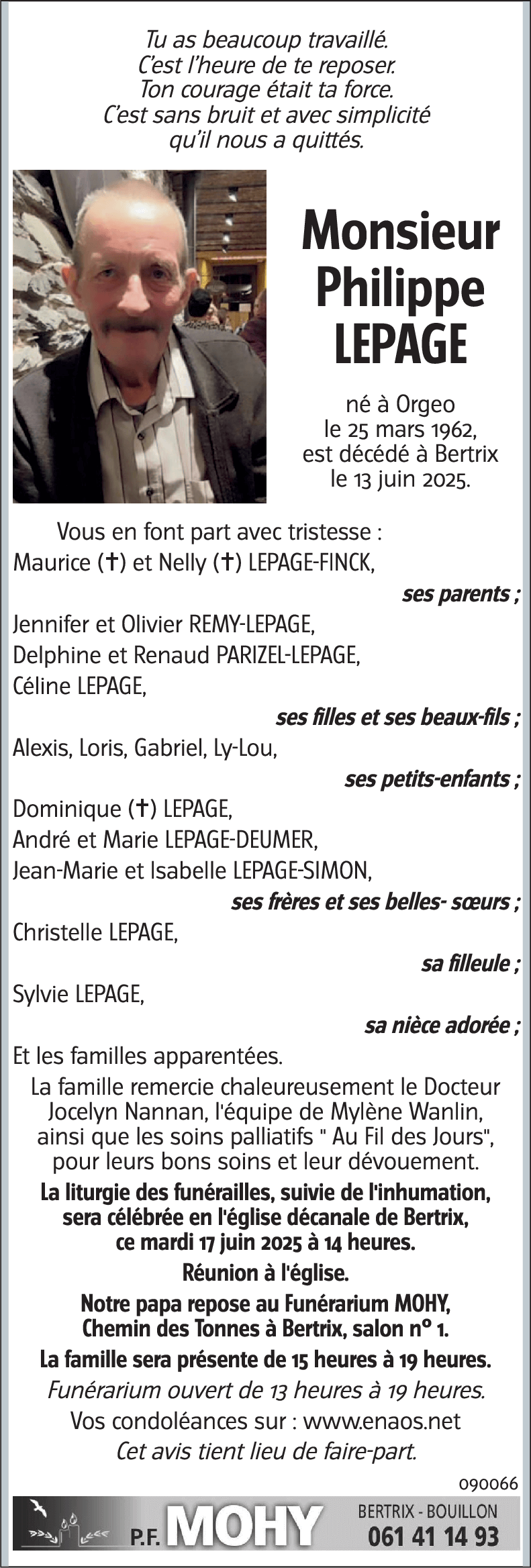 Philippe LEPAGE