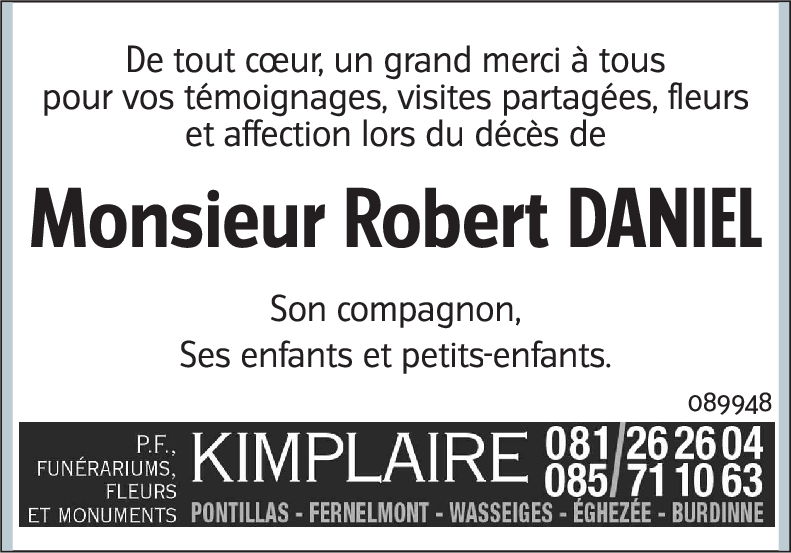 Robert DANIEL