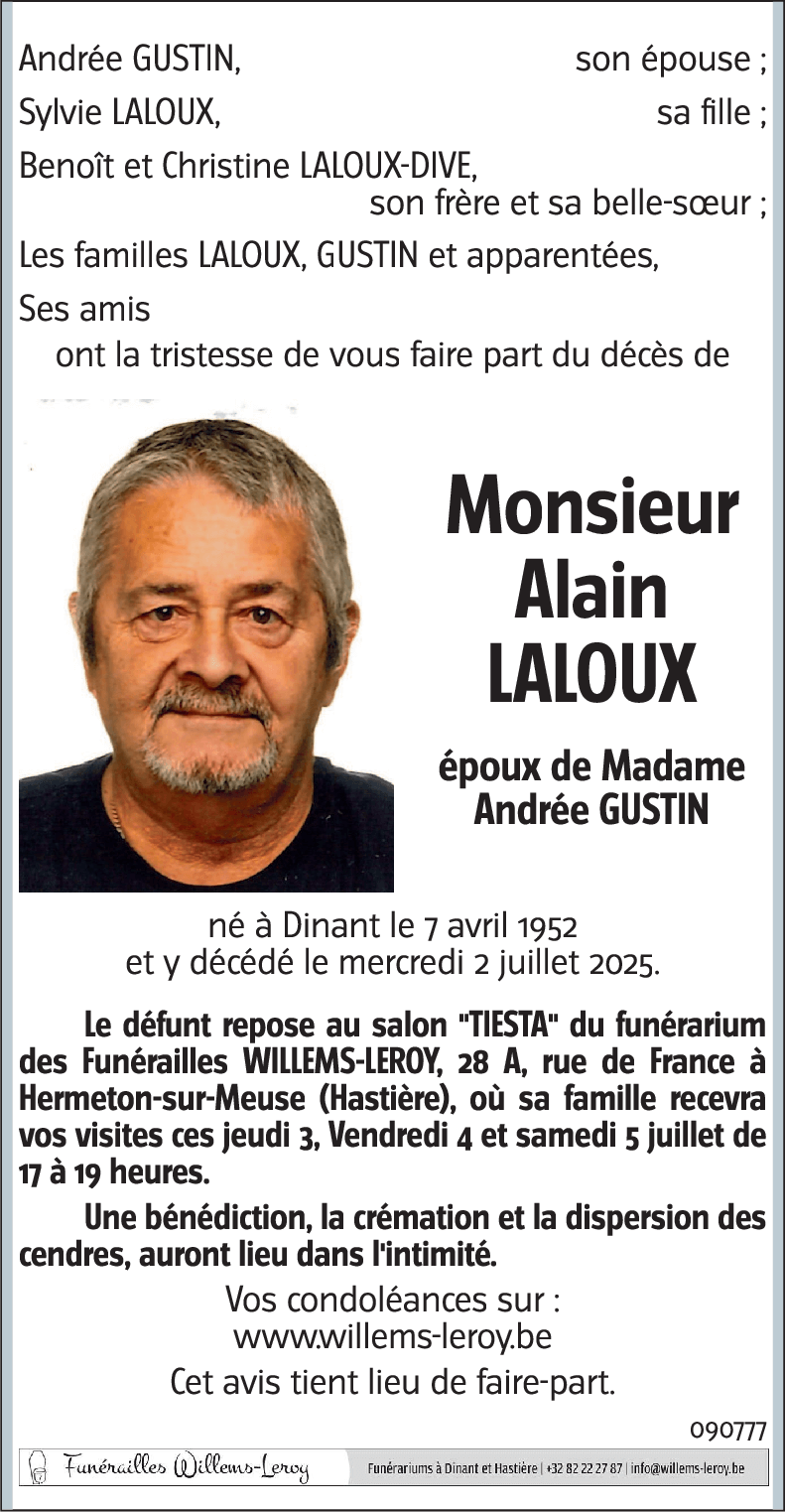 Alain LALOUX