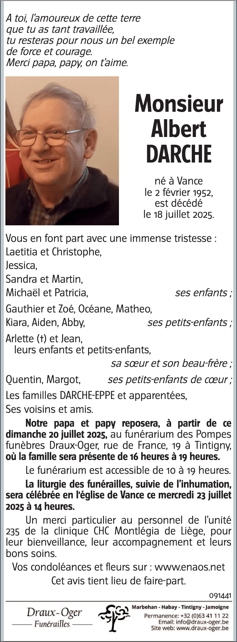 Albert DARCHE