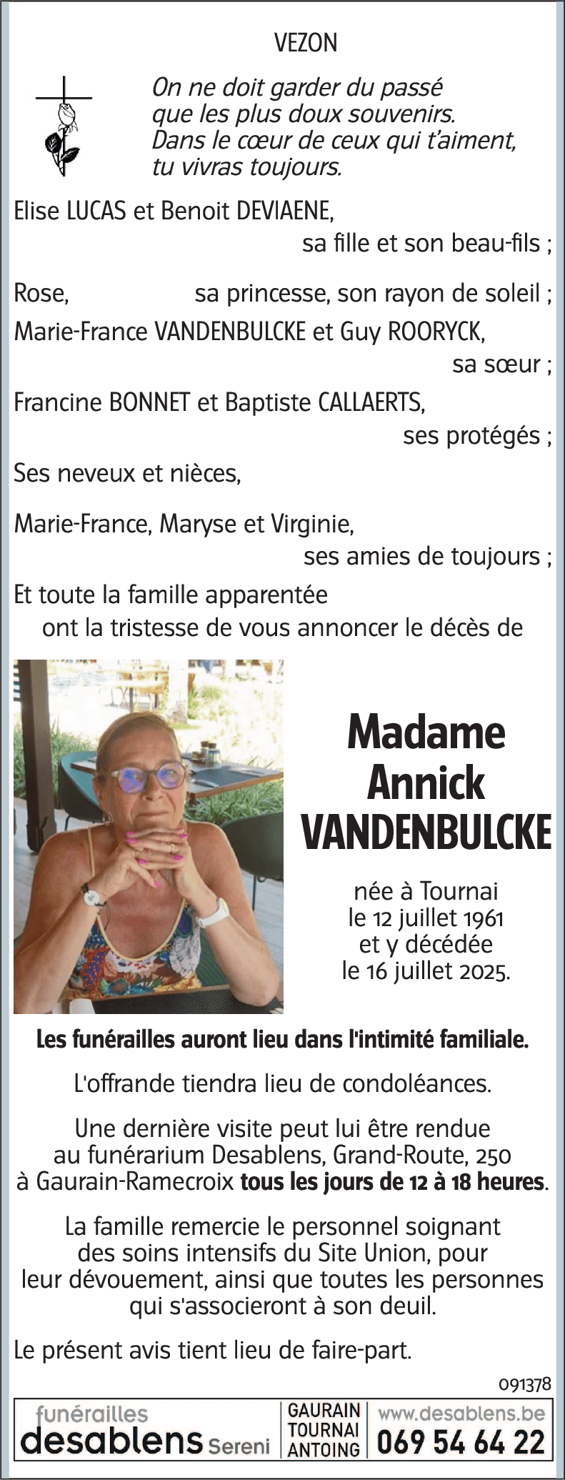 Annick VANDENBULCKE