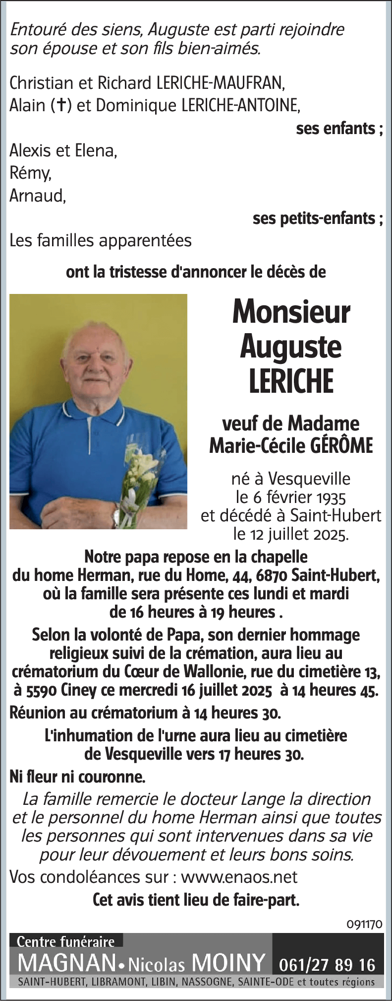 Auguste LERICHE