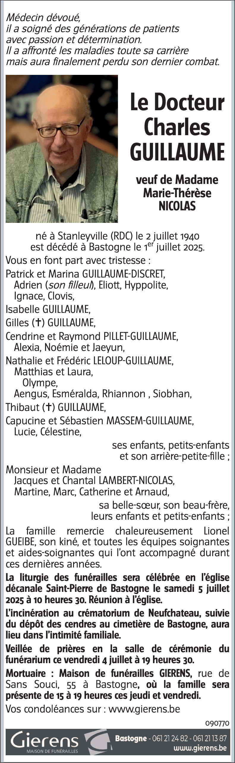 Charles GUILLAUME
