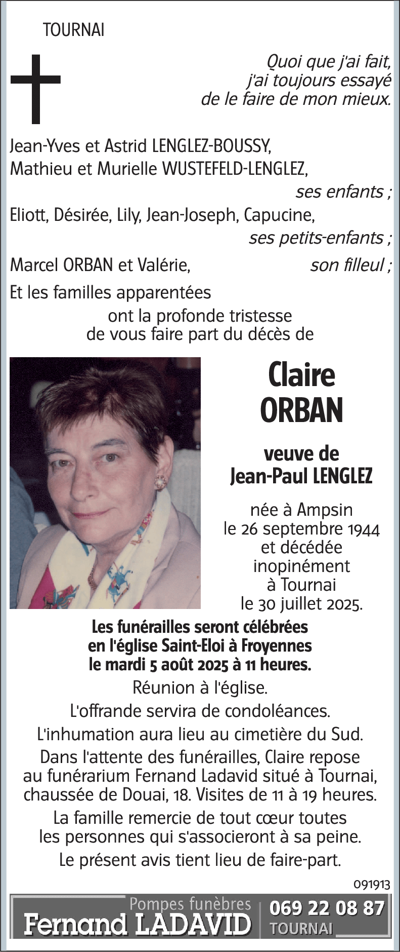Claire ORBAN