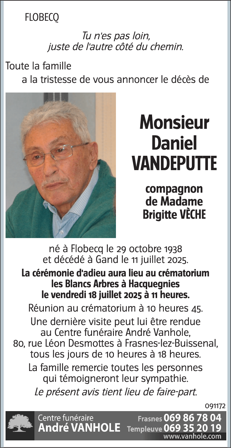Daniel VANDEPUTTE