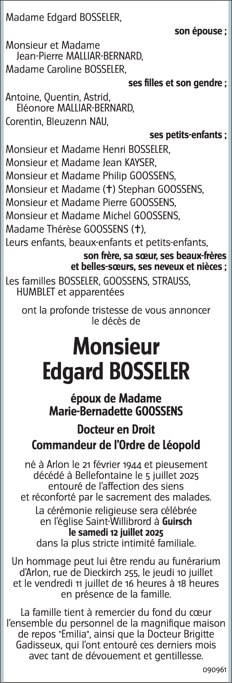 Edgard Bosseler
